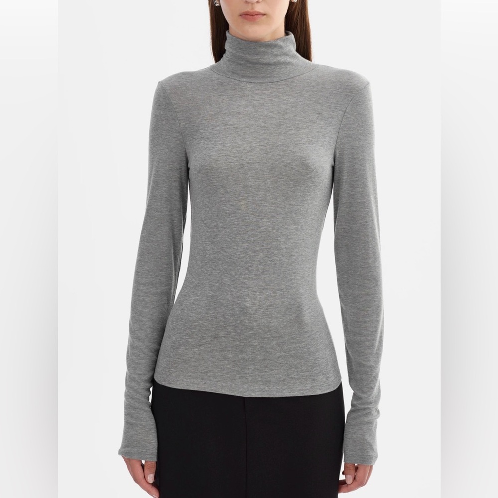 Knit turtleneck